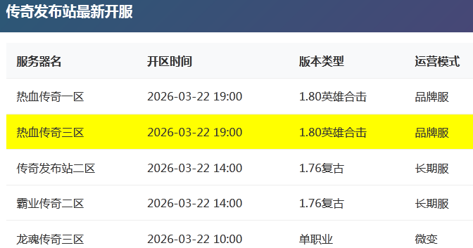 传奇发布站图片